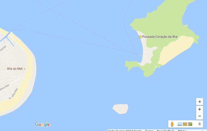 Pousada Coracao Da Ilha Илья-ду-Мел Экстерьер фото